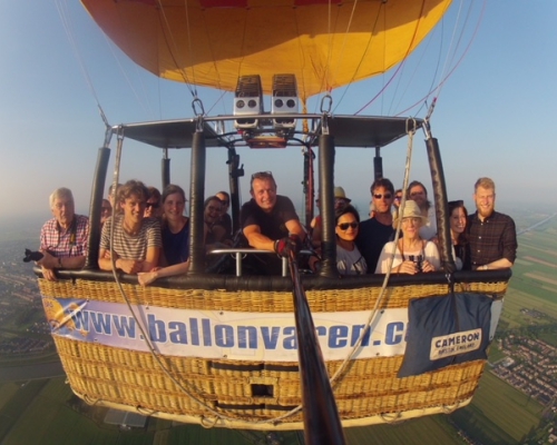 Ballon vaart Houten met BAS Ballonvaarten